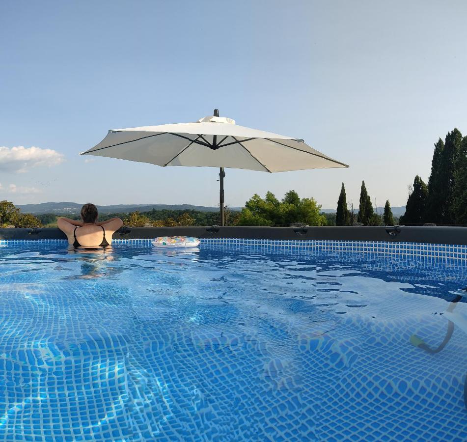 Villa Cicogna, Private Villa With Exclusive Use Pool テッラヌオーヴァ・ブラッチョリーニ エクステリア 写真